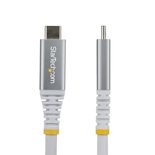 Cable USB4 3m - Cable USB-C Certificado USB-IF - 20Gbps - PD 240W EPR - 4K120 - DP 1.4 - Cable USB Tipo C - Recubrimiento de TPE - Blanco - Imagen 2