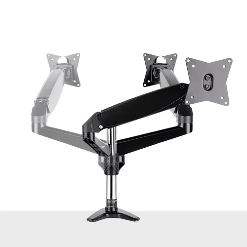 Brazo de Soporte de Escritorio para Un Monitor VESA de hasta 32" o Ultraancho de 49" 8kg - Base para 1 Monitor de Movimiento Articulado y Altura Ajustable - Grommet o Mordaza - Imagen 7