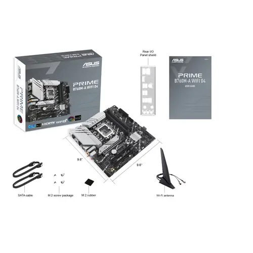 PRIME B760M-A WIFI D4 Intel B760 LGA 1700 micro ATX - Imagen 6