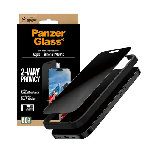 PanzerGlass Privacy Protector iPhone 17-16Pro - Imagen 6