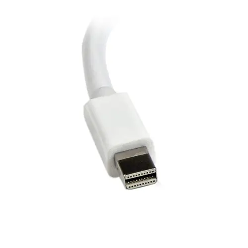 Adaptador Conversor de Vídeo Mini DisplayPort DP a VGA - 1920x1200 - Activo- Blanco - Imagen 3