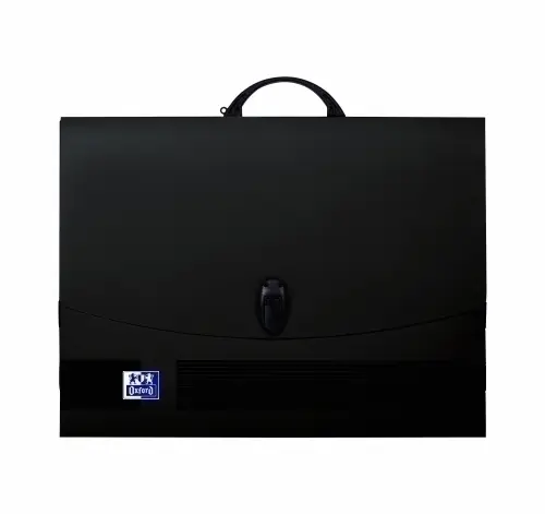 CARPETA DIBU. OXFORD A3+ C/ASA NEGRA - Pack de 6 unidades