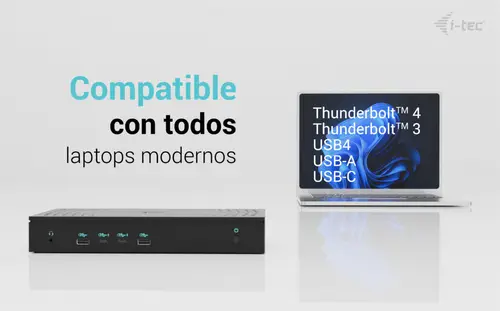 Universal 5x 4K/60Hz Display Docking Station + Power Delivery 100W - Imagen 5
