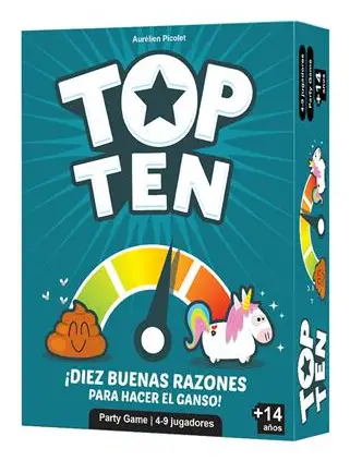 Top Ten Juego De Cartas Lógico