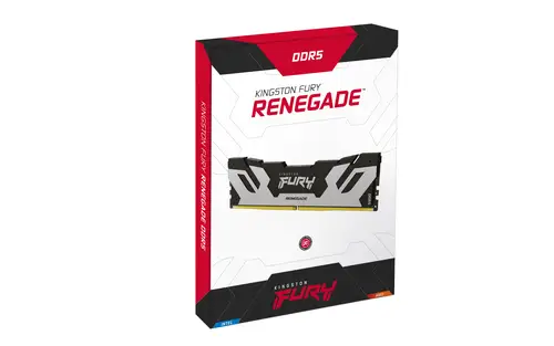 FURY 16 GB 6400 MT/s DDR5 CL32 DIMM Renegade White XMP - Imagen 7