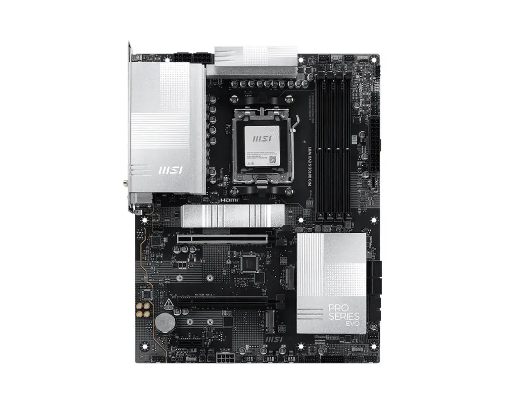 PRO X870E-S EVO WIFI placa base AMD X870E Zócalo AM5 ATX