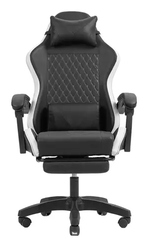 MGC-X Silla para videojuegos de PC Asiento acolchado Negro, Blanco - Imagen 2