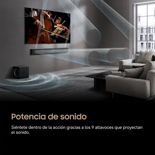 Barra Sonido Q600H 3.1.2ch con Subwoofer y Dolby Atmos 2026 - Imagen 8
