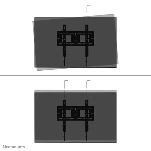 WL35-750BL14 Soporte de pared robusto 42-75" - inclinable - bloqueable - instalación rápida - TÜV - Imagen 11