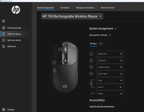 Ratón inalámbrico recargable 700 - Imagen 7