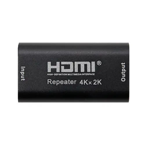 Repetidor HDMI, A/H-A/H, Negro - Imagen 1