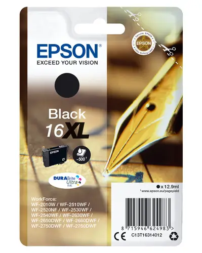 Pen and crossword Cartucho 16XL negro - Imagen 1