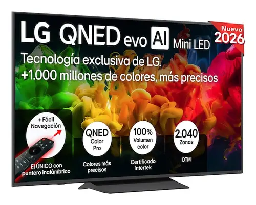 QNED 65QNED81B6A 165,1 cm (65") 4K Ultra HD Smart TV Wifi Negro - Imagen 1