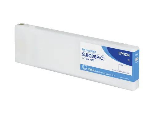 SJIC26P(C): Ink cartridge for ColorWorks C7500 (Cyan) - Imagen 1