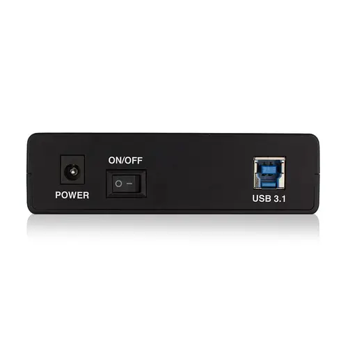 EW7056 caja para disco duro externo Caja de disco duro (HDD) Negro 3.5" - Imagen 2