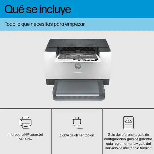 LaserJet M209dw Inalámbrico Blanco y negro Impresora, A doble cara - Imagen 5