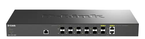 DXS-1210-12SC switch Gestionado L2/L3 1U Negro, Plata - Imagen 1