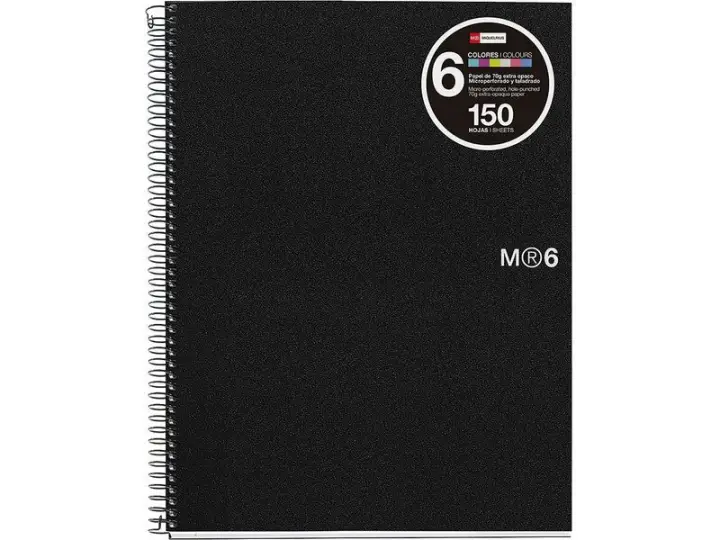 MIQ CUAD NB6 BASIC A4 C5 150H PP NG 2824