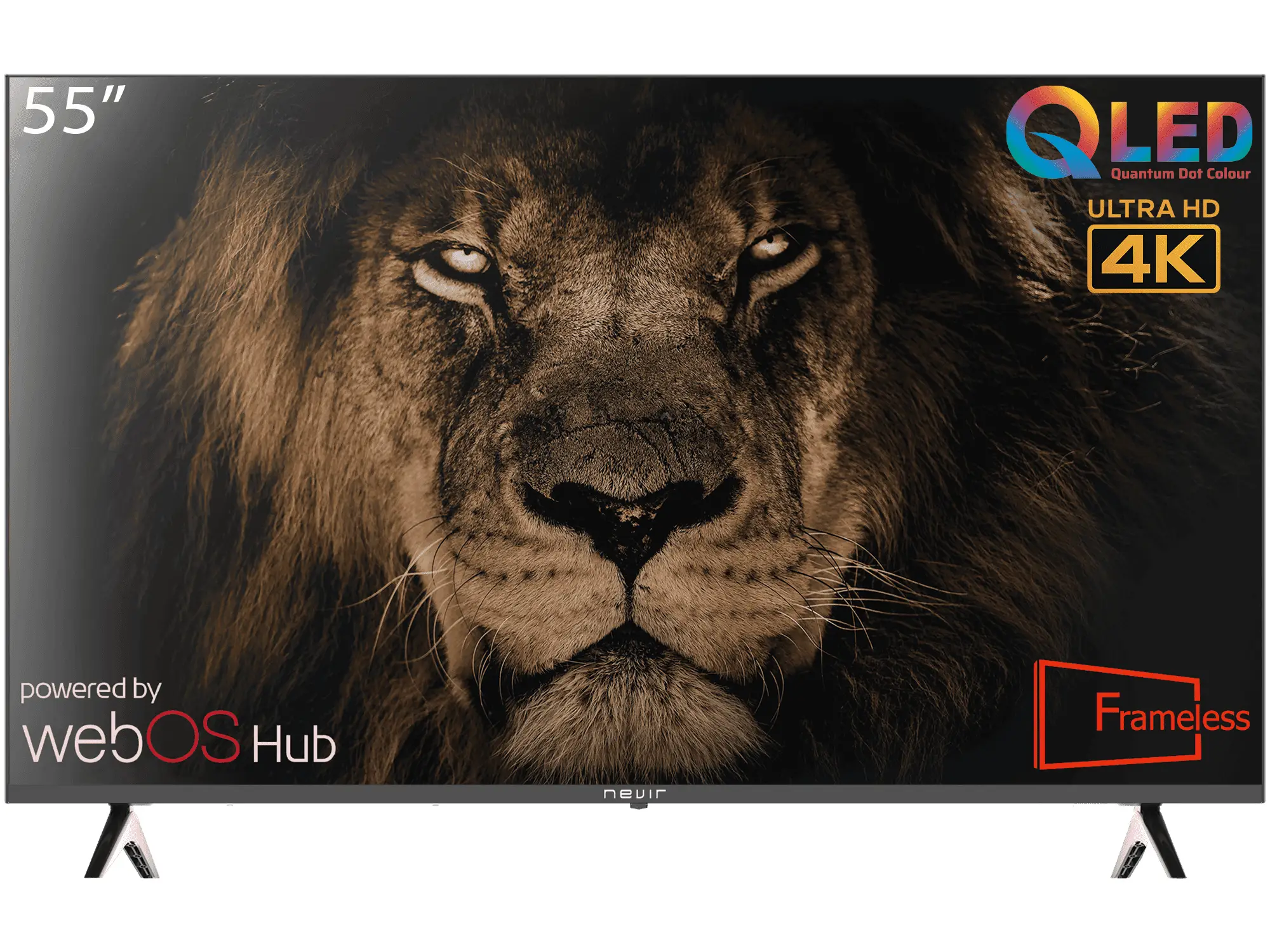NVR-Q8480-55KWBA Televisor 139,7 cm (55") 4K Ultra HD Smart TV Wifi Negro 250 cd / m²