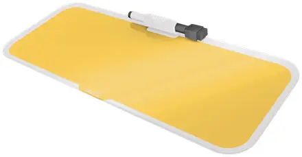 52690019 protector de escritorio Vidrio Amarillo