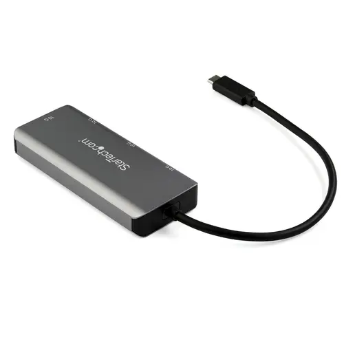 Hub USB C de 4 puertos - 2x USB A y 2x USB C - Concentrador USB Tipo C 3.2 Gen 2 SuperSpeed de 10Gbps Alimentado por el bus USB - Ladrón USB C con Cable de 25cm - Imagen 2