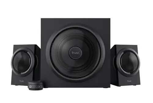 Yuri conjunto de altavoces 60 W Universal Negro 2.1 canales De 1 vía 15 W - Imagen 5