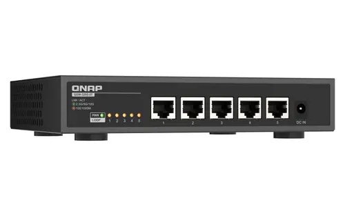 QSW-3205-5T switch No administrado 10G Ethernet (100/1000/10000) Escritorio Negro - Imagen 3