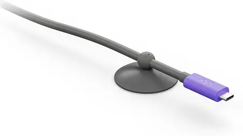 952-000195 cable USB USB 3.2 Gen 2 (3.1 Gen 2) 5 m USB C Grafito, Violeta - Imagen 2