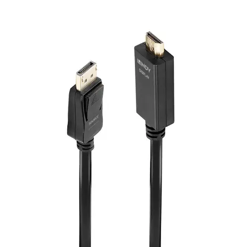 36921 adaptador de cable de vídeo 1 m DisplayPort HDMI tipo A (Estándar) Negro - Imagen 1