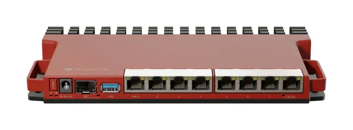 L009UiGS-RM router 2.5 Gigabit Ethernet, Gigabit Ethernet Rojo