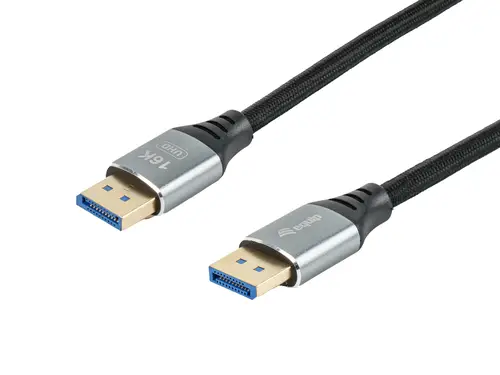 119282 Cable DisplayPort 2.1 Premium, 2,0m, 16K/60Hz, 54Gbps - Imagen 2