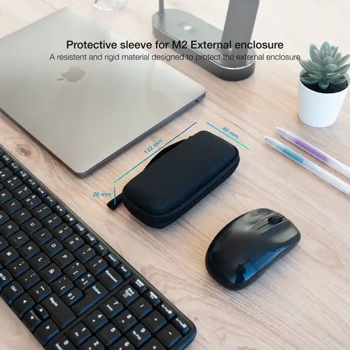 Estuche Protector para Caja Externa M2, Negro - Imagen 2