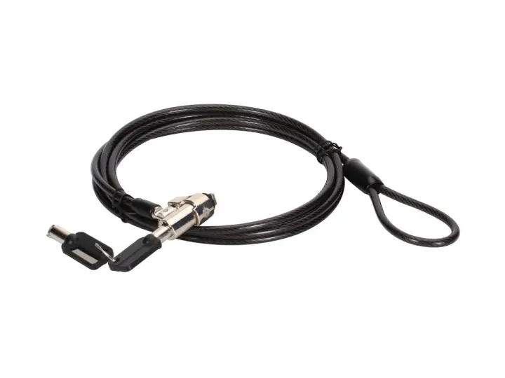 CUSTODIO02BS cable antirrobo Negro 1,8 m