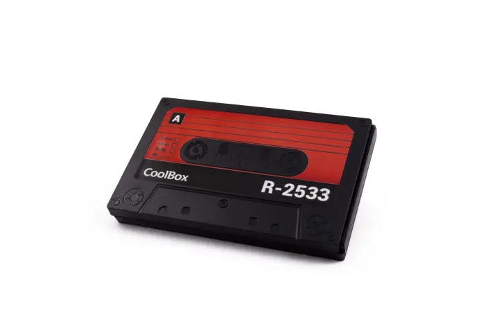 SlimChase R-2533 Carcasa de disco duro/SSD Negro, Rojo 2.5"