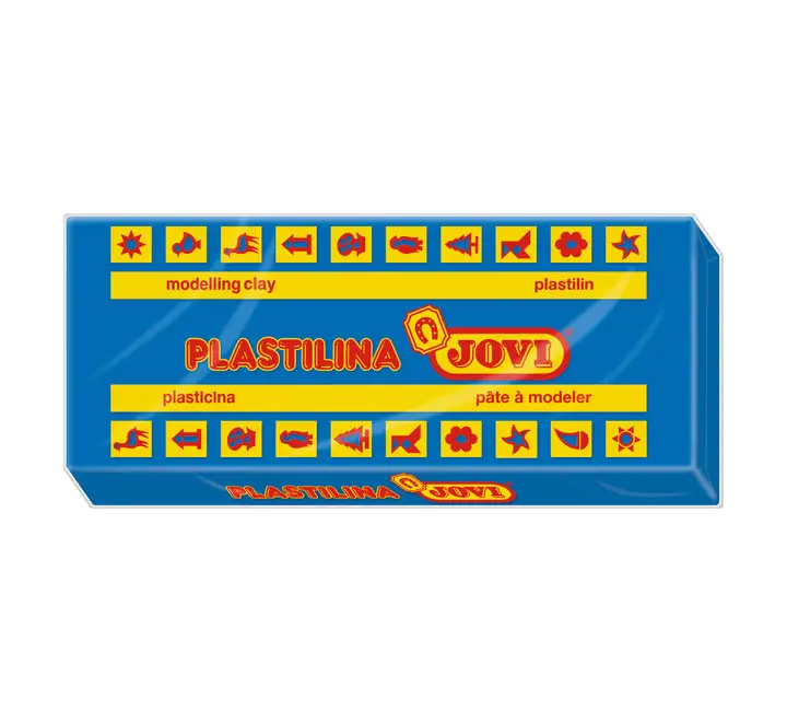 PASTILLA PLASTILINA JOVI 150G AZUL OSC 7113