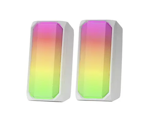 Altavoces MSRGBW 15W Bt 5.0 White - Imagen 2