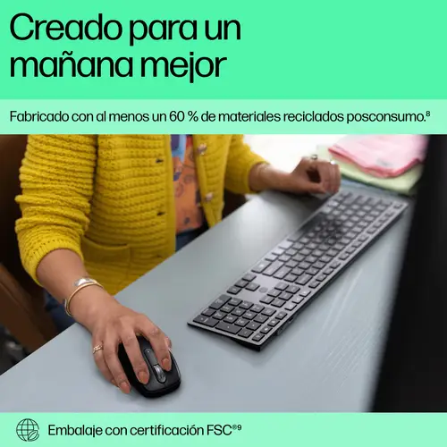 Teclado inalámbrico recargable multidispositivo 725 - Imagen 5