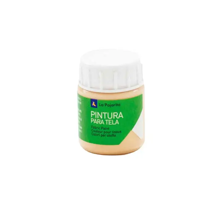 BOTE 25ML PINTURA TELA LA PAJARITA CARNE
