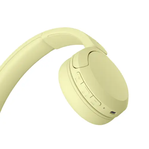 WHCH520Y.CE7 auricular y casco Auriculares Inalámbrico Diadema Llamadas/Música USB Tipo C Bluetooth Amarillo - Imagen 6