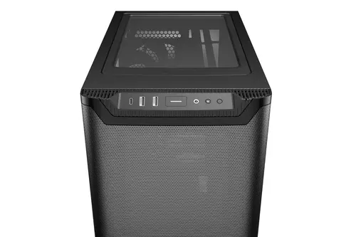 PURE BASE 501 Airflow Black Midi Tower Negro - Imagen 6