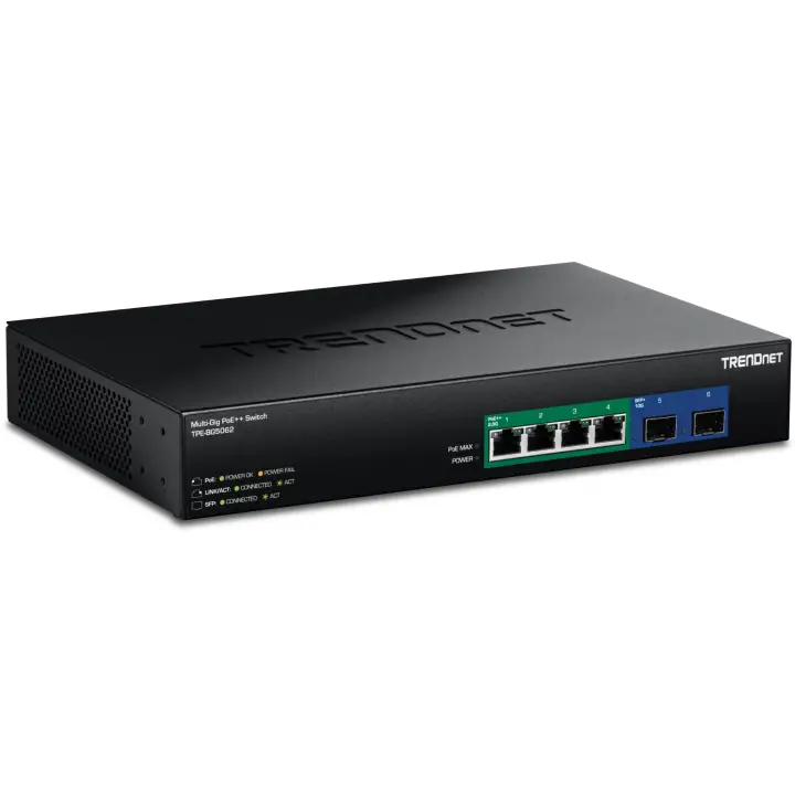 TPE-BG5062 switch No administrado 2.5G Ethernet (100/1000/2500) Energía sobre Ethernet (PoE) Negro