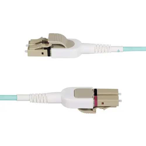 Cable de Fibra Óptica Multimodo Conmutable LC a LC (UPC) OM4 de 5m - 50/125µm - Redes de 100G - Low Insertion Loss - LSZH - Conmutado de Polaridad sin Herramientas - Imagen 3