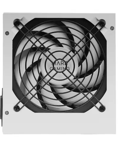 MPIII550P, Fuente Alimentación PC ATX 550W, 5 Años de Garantía, 85% Eficiencia, Sistema Digital APFC, Ventilador FDB 120mm AI-RPM, Tecnologías DC-DC y SMD, Cables Planos Extralargos, Blanco - Imagen 1