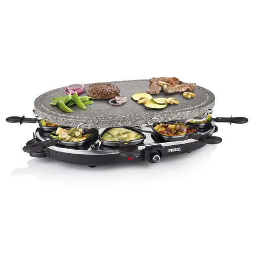 162720 Raclette Oval Stone 8 personas - Imagen 2