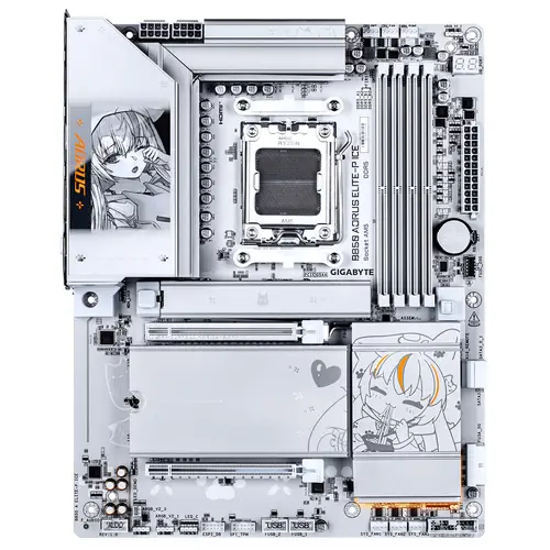 B850 AORUS ELITE-P ICE Placa Base - Imagen 2