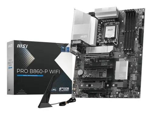 PRO B860-P WIFI placa base Intel B860 LGA 1851 (Socket V1) ATX - Imagen 1