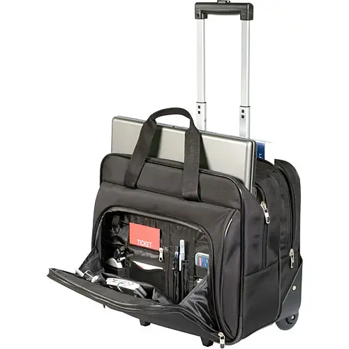 A9613550 maletines para portátil 40,6 cm (16") Maletín con ruedas Negro - Imagen 2