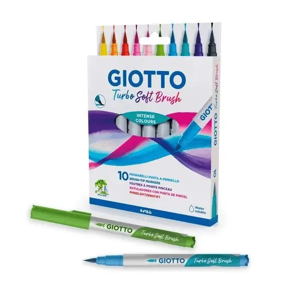 Turbo Soft Brush Multicolor 10 pieza(s)