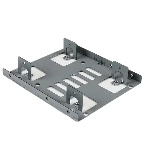 Bracket Adaptador Bandeja de Montaje 2 Unidades de Disco Duro HDD de 2,5" a Bahía de 3,5 Pulgadas - Imagen 2