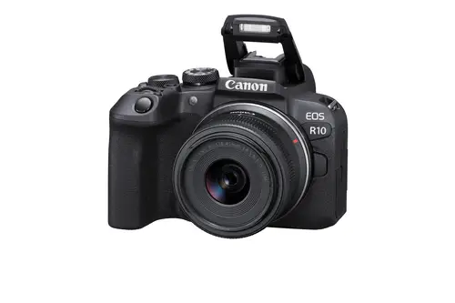 EOS R10 + RF-S 18-45mm F4.5-6.3 IS STM MILC 24,2 MP CMOS 6000 x 4000 Pixeles Negro - Imagen 4